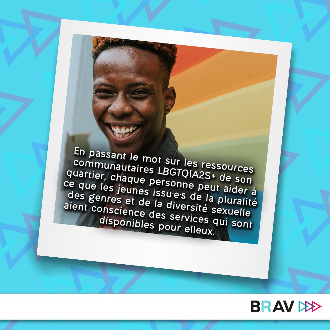 🏳️‍🌈🤝JEUDI BRAV | Propulsé par la @chairedspg, BRAV est un projet de #recherche qui vise à documenter les expériences personnelles des jeunes #LGBTQIA+ de 15 à 29 ans afin de renseigner la société sur les défis vécus et les pistes de solutions possibles. swerv-brav.uqam.ca