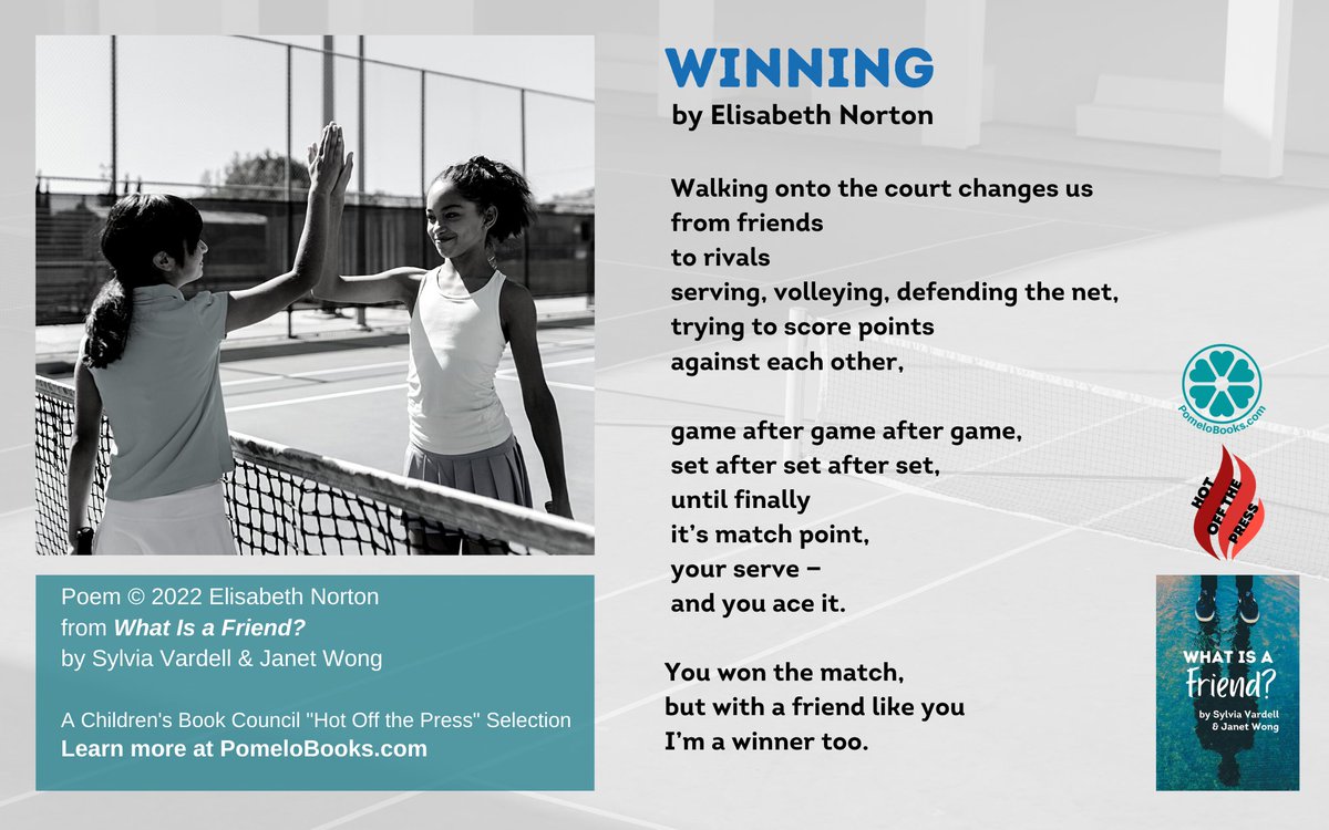 So proud to have a poem in the wonderful new #poetry anthology for middle grade/tweens from <a href="/pomelobooks/">Pomelo Books</a>, edited by <a href="/janetwongauthor/">janetwong</a> &amp; <a href="/SylviaVardell/">Sylvia Vardell</a>.