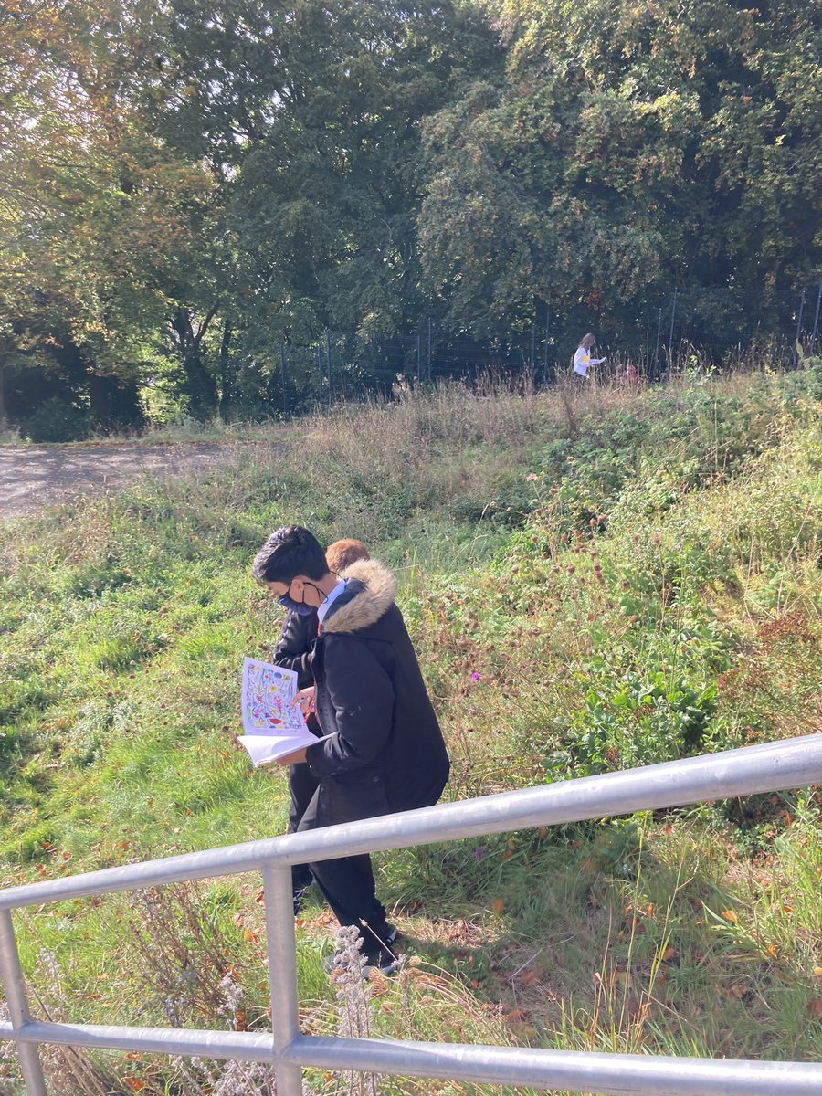 MsMatthewBio's tweet image. 2G made the most of the sunshine today as we went on a biodiversity treasure hunt! They found loads of different trees and plants in/around the playground and Rachel &amp;amp; Niamh even finding a hairy caterpillar! Great to see their pictures showcased on @padlet too 😁🌿🍁🌼🐛