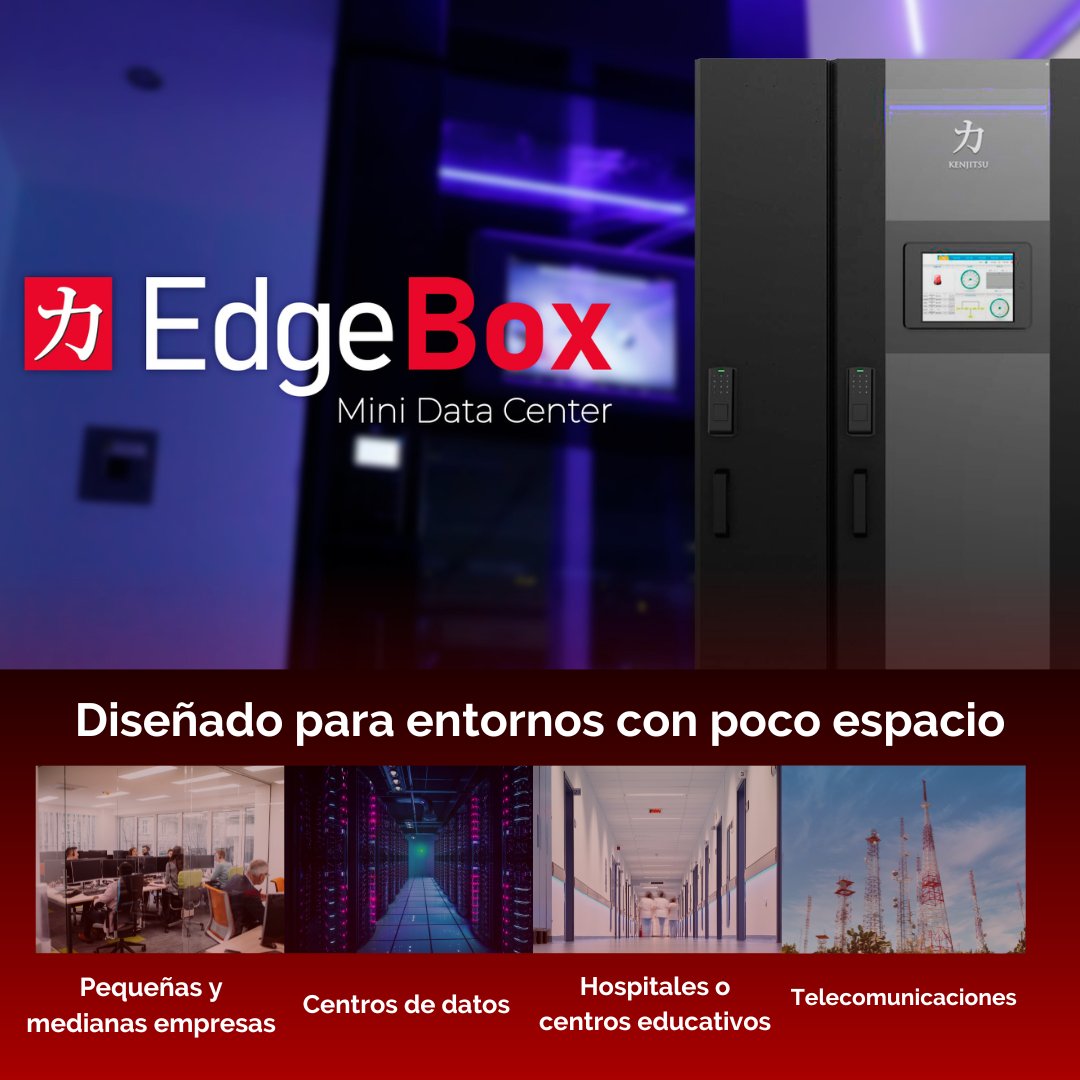 kenjitsulatam's tweet image. Con EDGE BOX asegura tus equipos. Su diseño TODO EN UNO brinda seguridad y ejecución operativa en las organizaciones. 
👉bit.ly/3EraNhx

#minidatacenter #datacenter #ups #pdm #energia #equipoti #todoenuno #baterias