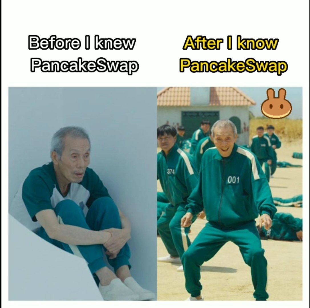 skingnug's tweet photo. @PancakeSwap I first learn about blockchain &amp; crypto in 2021, and I  remember the first platform I use to buy my first cyrpto token are in @PancakeSwap, gonna keep using @PancakeSwap no matters what. #PancakeBirthday #PancakeSwap https://t.co/gjfPghSQSR