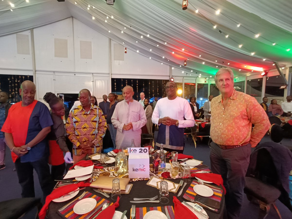 moseskemibaro's tweet photo. KeNIC celebrates 20 years tonight. So good to see so many people from Kenya's earliest Internet days of .KE! @KenicTLD @TESPOK_KENYA @DrOfweneke @joelkarubiu #KeNIC https://t.co/mkL0WtJXvt