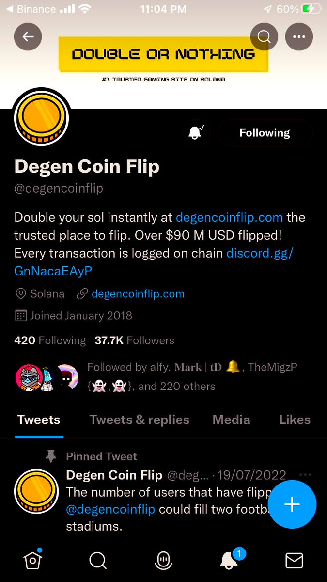 phyu_nft's tweet photo. @TroggNFT @degencoinflip #GonnaMakeItForSure #N0doubT #Trogg #degencoinflip https://t.co/Zg2U0Ybofu
