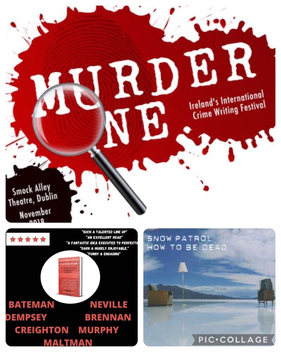 jamesmurphybks's tweet photo. Warming up the reading voice tonight with some rehearsal for my short story reading at @MurderOneFest on Saturday. Looking forward to presenting #HowToBeDead based on the @snowpatrol song, and the work linked to my upcoming release. Next stop Dun Laoghlaire 🤩🤩 https://t.co/BQcuXgf0v3