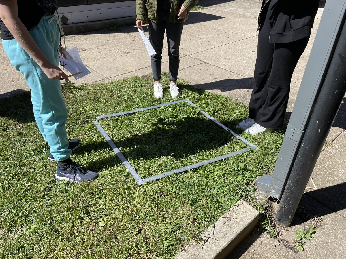 AP Environmental Science students using the quadrant sampling technique to estimate population sizes. <a href="/NHS_TESSAcademy/">Northwood TESS Academy</a> <a href="/NorthwoodPrin/">Northwood Leadership Team</a> <a href="/CruzMrsda/">MrsdaCruz</a> #HandsOnSTEM #EnvironmentalEducation
