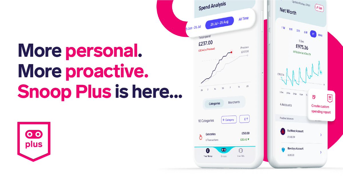 SnoopApp's tweet photo. Get complete personalisation with unlimited custom categories with #SnoopPlus π²
β
#Pret π₯
β
#Coffee β
β
#Holiday π°
β
#Smoking π
β
#Subscriptions
However you spend your Β£ β¬οΈπ·β¬οΈ and whatever you're saving for - make it personal with @SnoopAppπ
#ThursdayMotivation https://t.co/s8nSe93Dvd