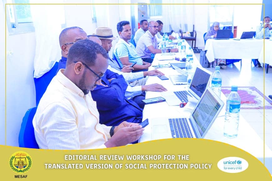 Addenmohamed's tweet photo. Glad to have concluded a long process for the development of the first-ever  Somaliland social protection policy. The policy has undergone several crucial stages including desk review, consultations, and drafting processes. Now,it will be submitted to SL cabinet for its approval https://t.co/tu1tdEZcZu