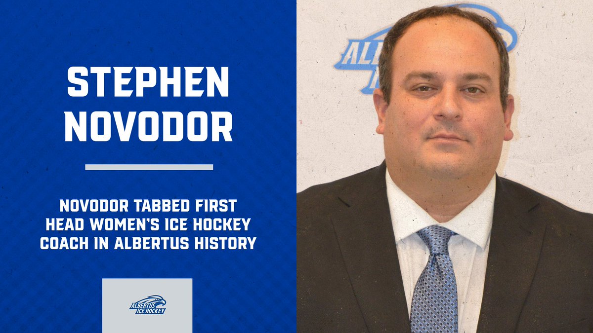 Welcome to the #FalconFamily!! 

Novodor Selected as Falcons’ Inaugural Women’s Ice Hockey Coach

📰- bit.ly/3CN8ILT

#fearlessfalcons | #thisisFalconawesome
