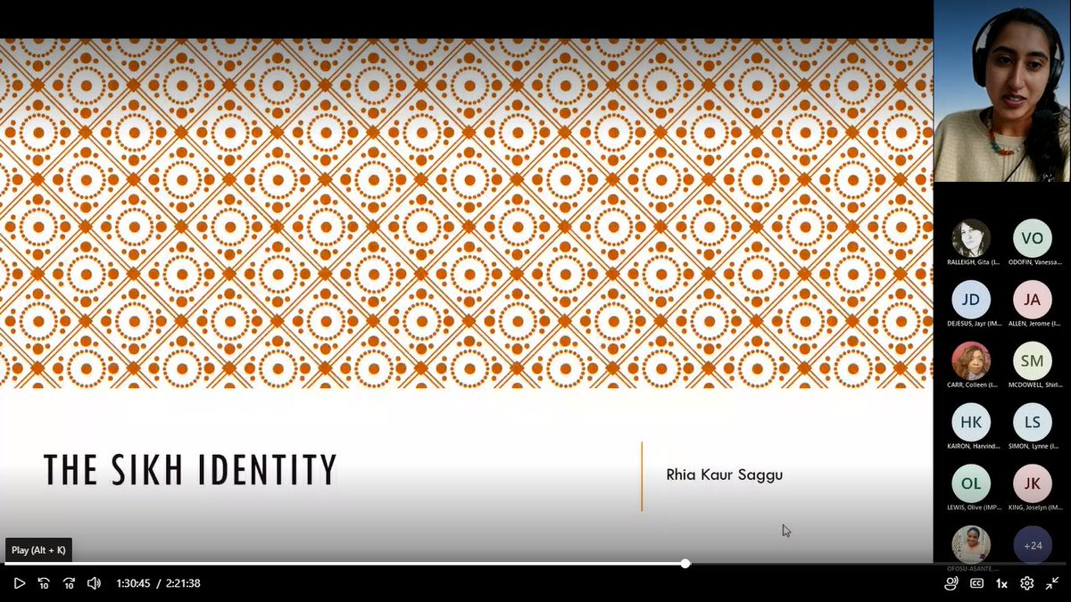 Embedding Culture Cafés within our Race Equality Network <a href="/ImperialNHS/">Imperial NHS 💙</a> was brain child of mine. After fantastic sessions on Rastafarianism with <a href="/rashedaashanti/">Rasheda Ashanti Malcolm, Author, Book Coach</a> &amp; Zoroastrianism with Shahin Bekhradnia, it was my turn to educate on #Sikhism &amp; key considerations for staff &amp; patients.