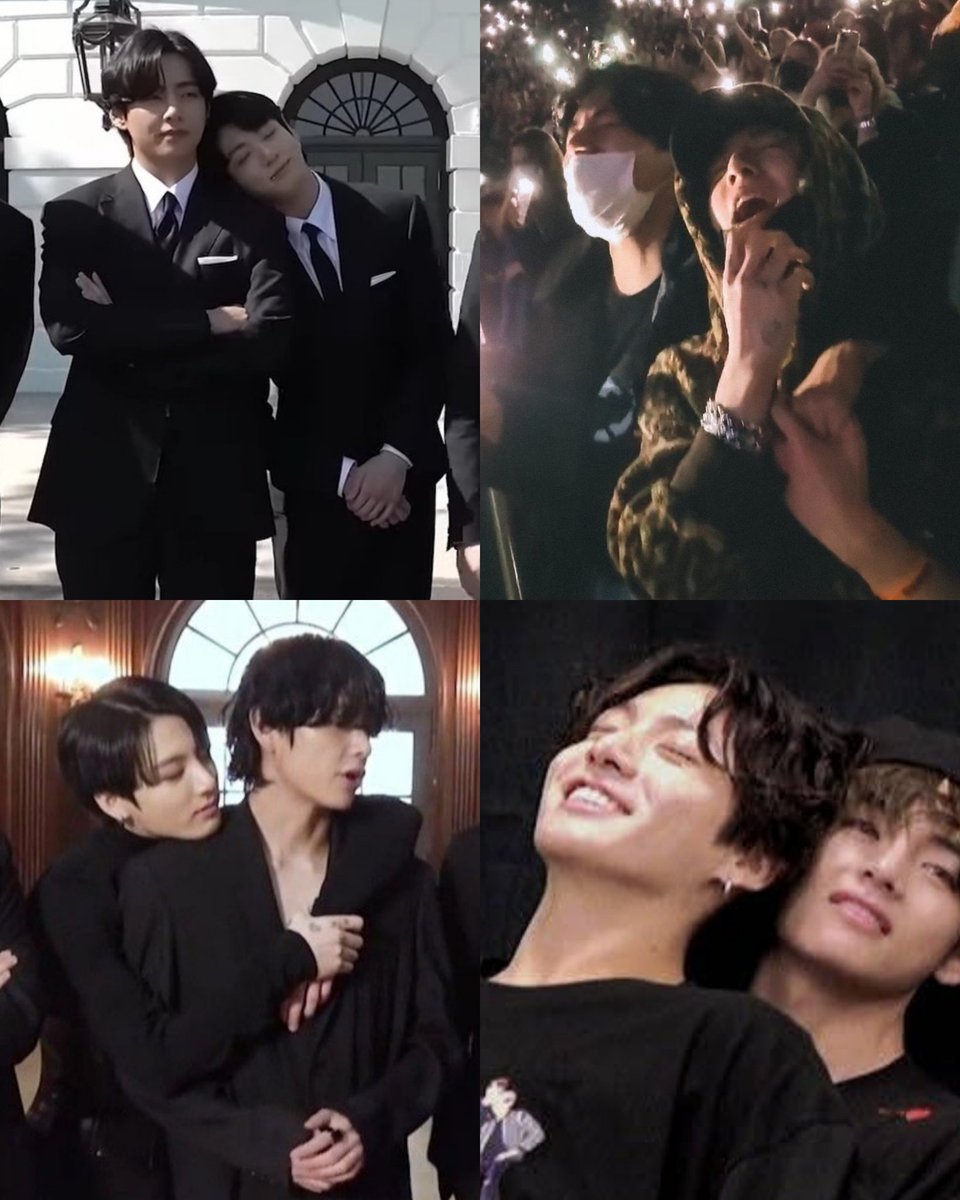 All_Done_0's tweet photo. @JaeJazee Just watch his expression here, he's leaning on his love and finds joy and comfort ❤️

#taekook
#TaekookIsReal https://t.co/Eiv8ByURWz