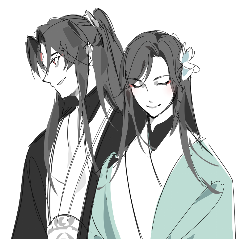 clickuu's tweet photo. bingqiu post-marriage era but it's their donghua designs https://t.co/w83oyxJmxx