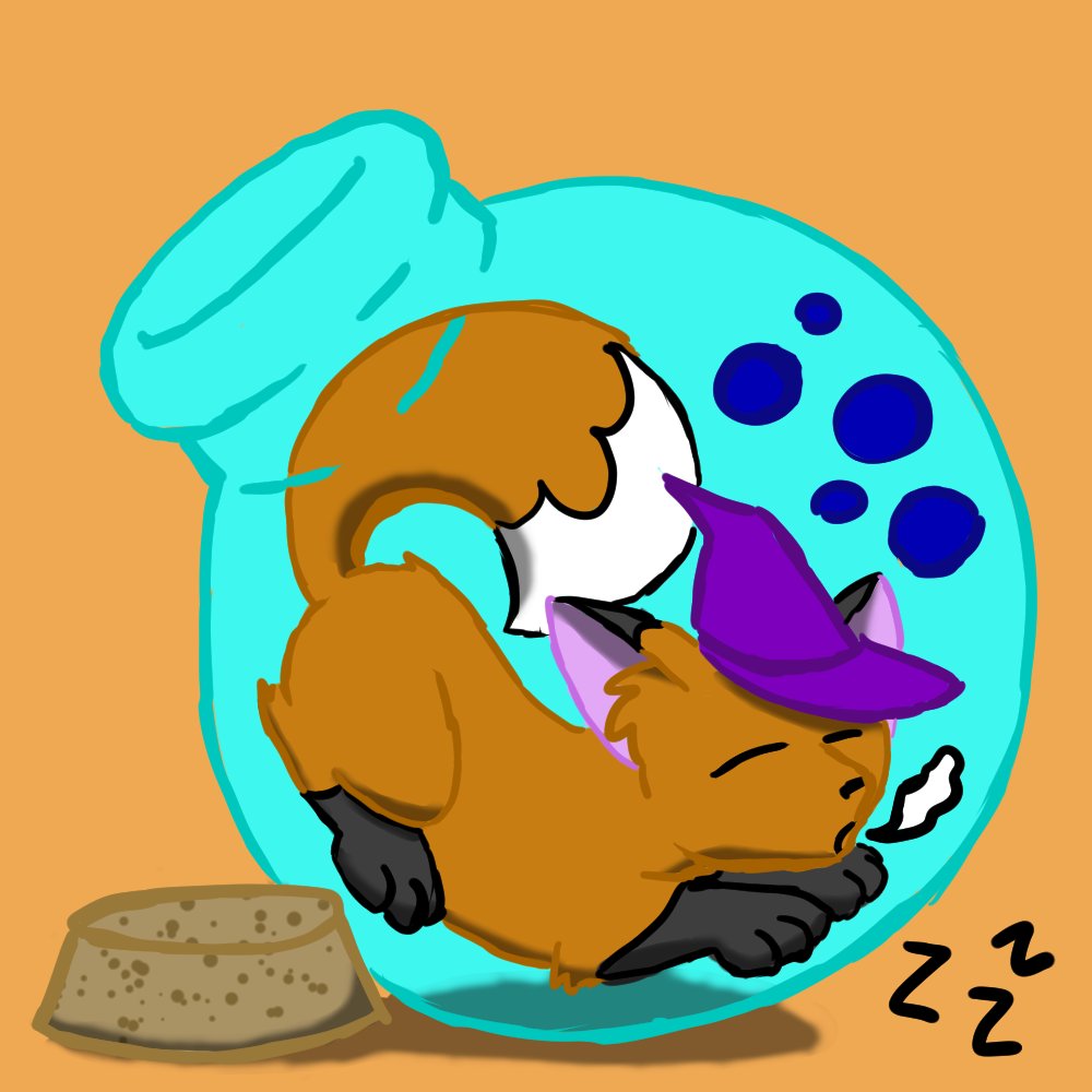 Quinn__The__Fox's tweet photo. #foxtober2022 day 5 and 6 https://t.co/wzcJBcBvnu