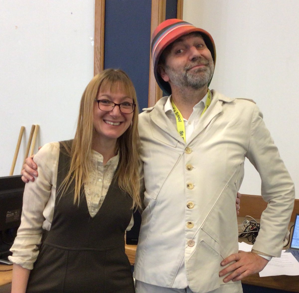 SECEnglishDept's tweet photo. @SECEnglishDept celebrated National Poetry Day with all students. Assembly antics, competition winners and commendations, lunchtime slam and Poetry rap workshops with @prof_elemental, the Secondary School was buzzing with rhyme all day! #SECEnglish #SECBigIdeas #SECSenior https://t.co/S7Hu4Fb9VY