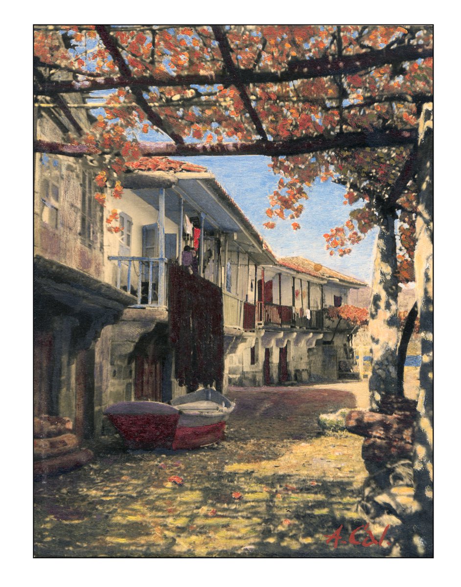 trespes_filmes's tweet photo. Avelino Cal indagou nas posibilidades da cor como un ourive. Nas súas fotografías coradas as paisaxes adquiren a beleza dun outono tardío. 
Podedes coñecer máis da súa obra no libro #AOlladadosCal" 
Para adquirir a publicación en pre-venda 👇https://t.co/NctZvR22J8 https://t.co/1qOQE2TE9F