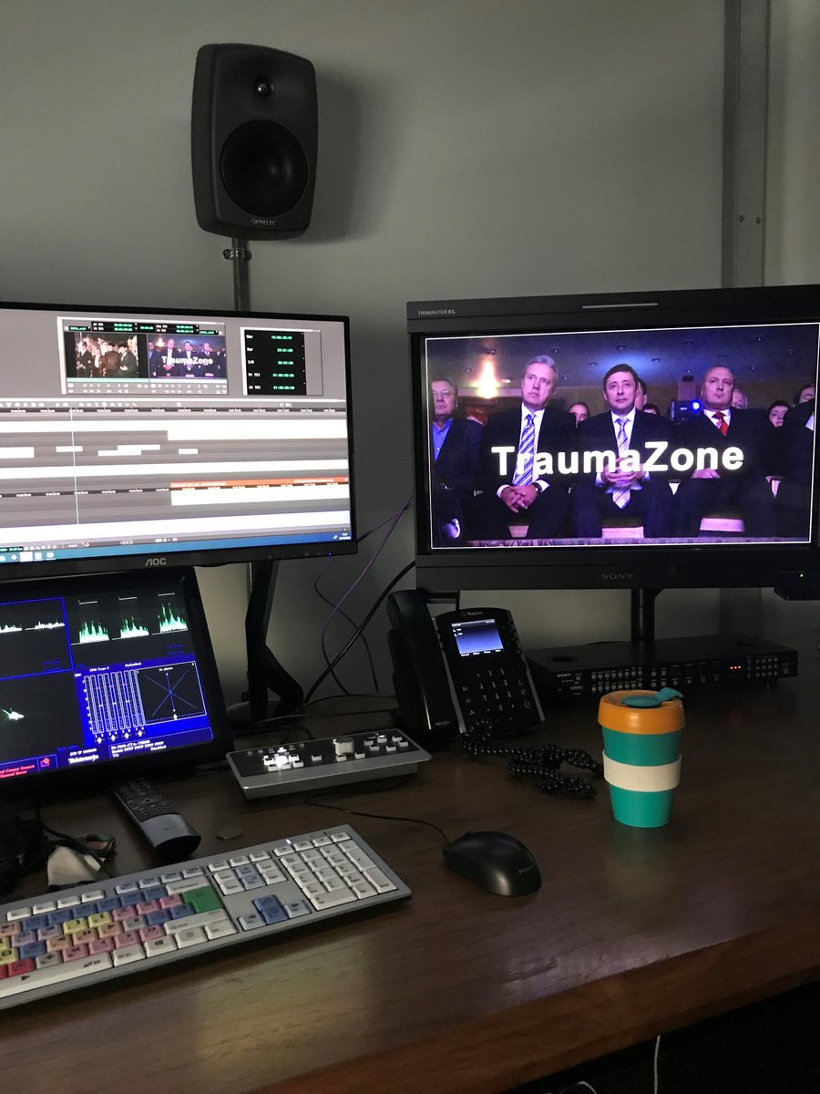 SandraGorel's tweet photo. Final day in the edit for TraumaZone! https://t.co/f6njZ9joW7