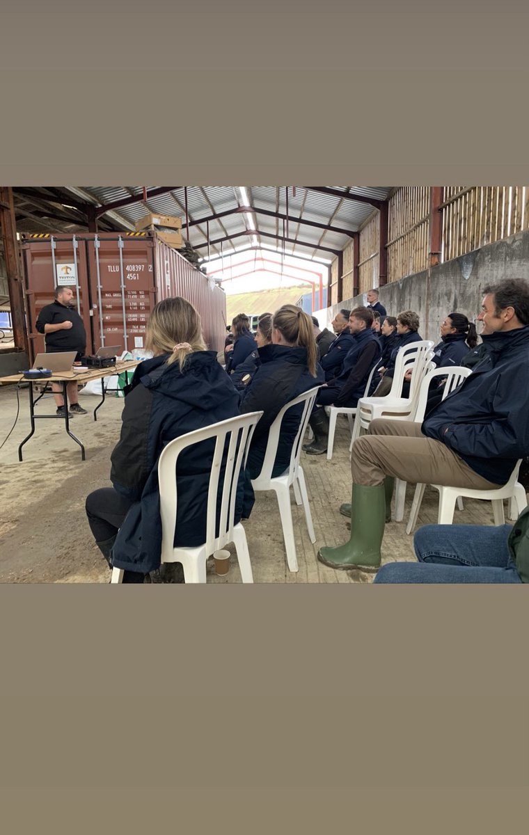 Really interesting on farm talk today with <a href="/bentd76/">Ben Taylor-Davies</a> <a href="/WynnstayGroup/">Wynnstay Group</a> looking at soil health, nutrition and management! Some useful tips and great ideas to start putting onto farm!