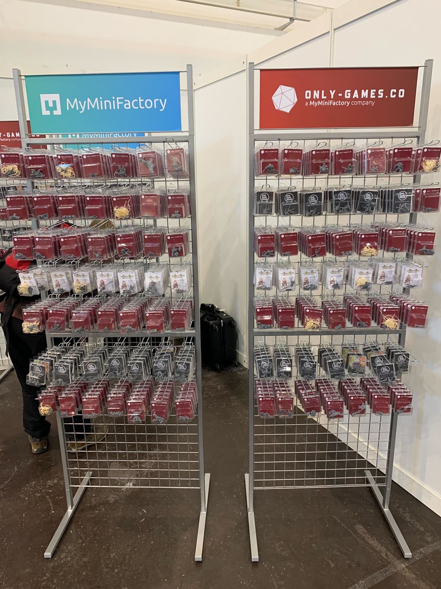 MyMiniFactory's tweet image. We’re at SPIEL 2022! Such a great community spirit here! If you’re in the area or attending, stop by and say hello.

We&apos;ve got a stand set up in Hall 6: 6I123. We&apos;ve got lots of minis with us so come check them out!
#SPIEL22 #EssenSpiel22 #3Dprinted #tabletopgaming