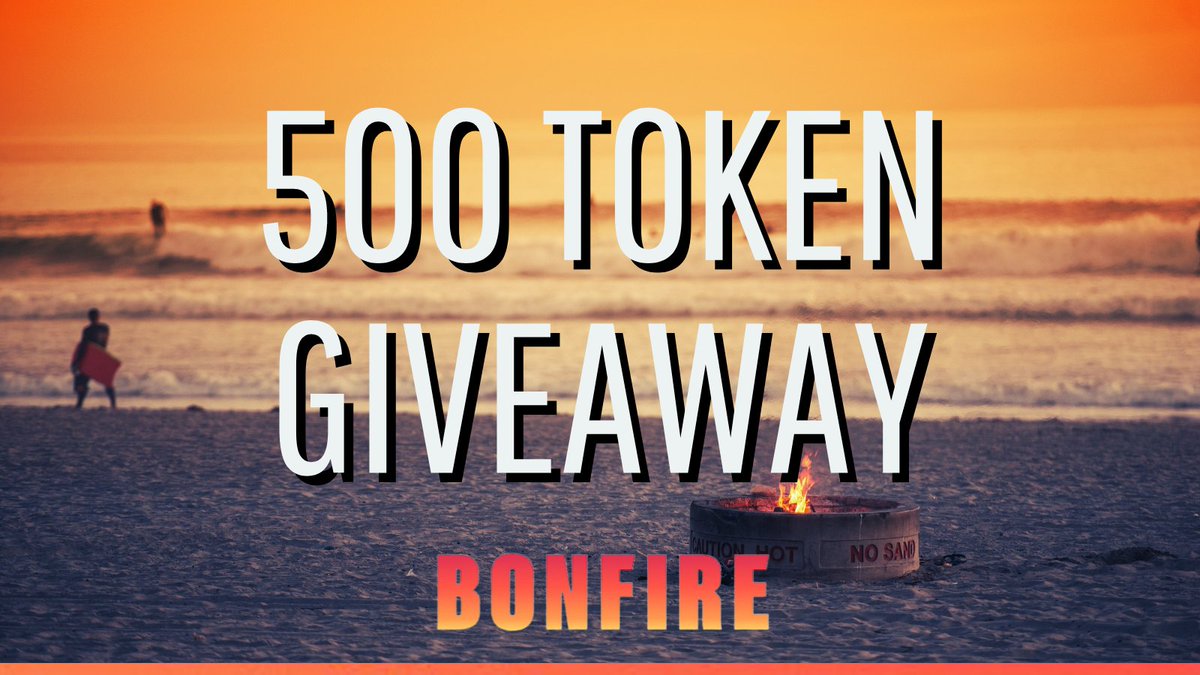 🚨 FOLLOW/LIKE/RETWEET TO WIN 🚨

1. Sign up for our waitlist 🔻
bonfire.capital/waitlist

2. Follow us on Twitter 🔻
@BonfireDAO

3. Like and Retweet this post 👍

4. Buy 5 tokens, get 1 free! 🔥