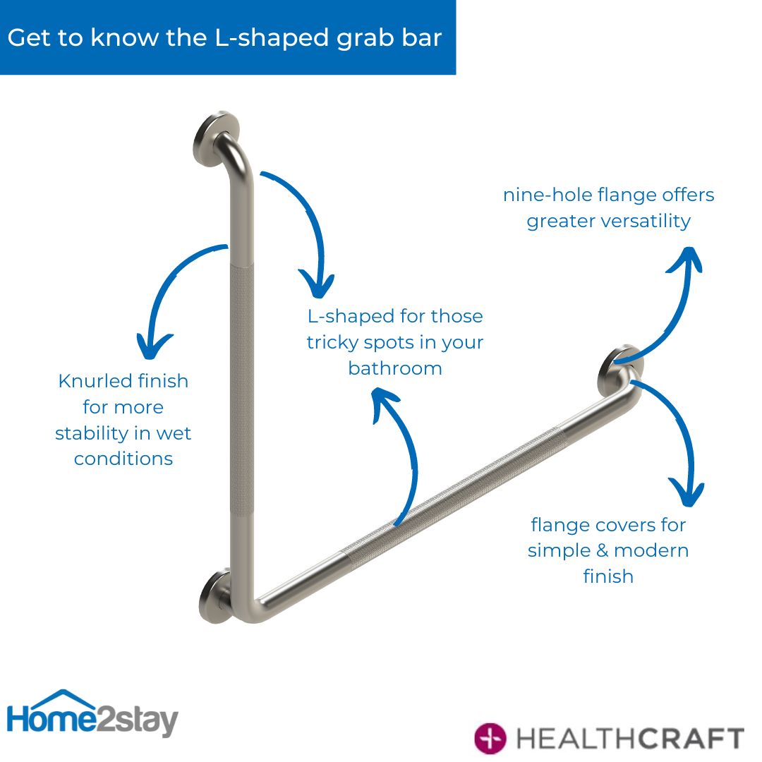 Home2stayltd's tweet photo. ⚠️ Are cheap unbranded grab bars safe to use? ⚠️

The short answer is no. 😓

✅ A grab bar should be tested for quality and safety and complies with ADA standards, such as this L-shaped grab bar from Healthcraft. ✅

📣 Don’t risk your family’s safety! https://t.co/zSQWyRyyN7