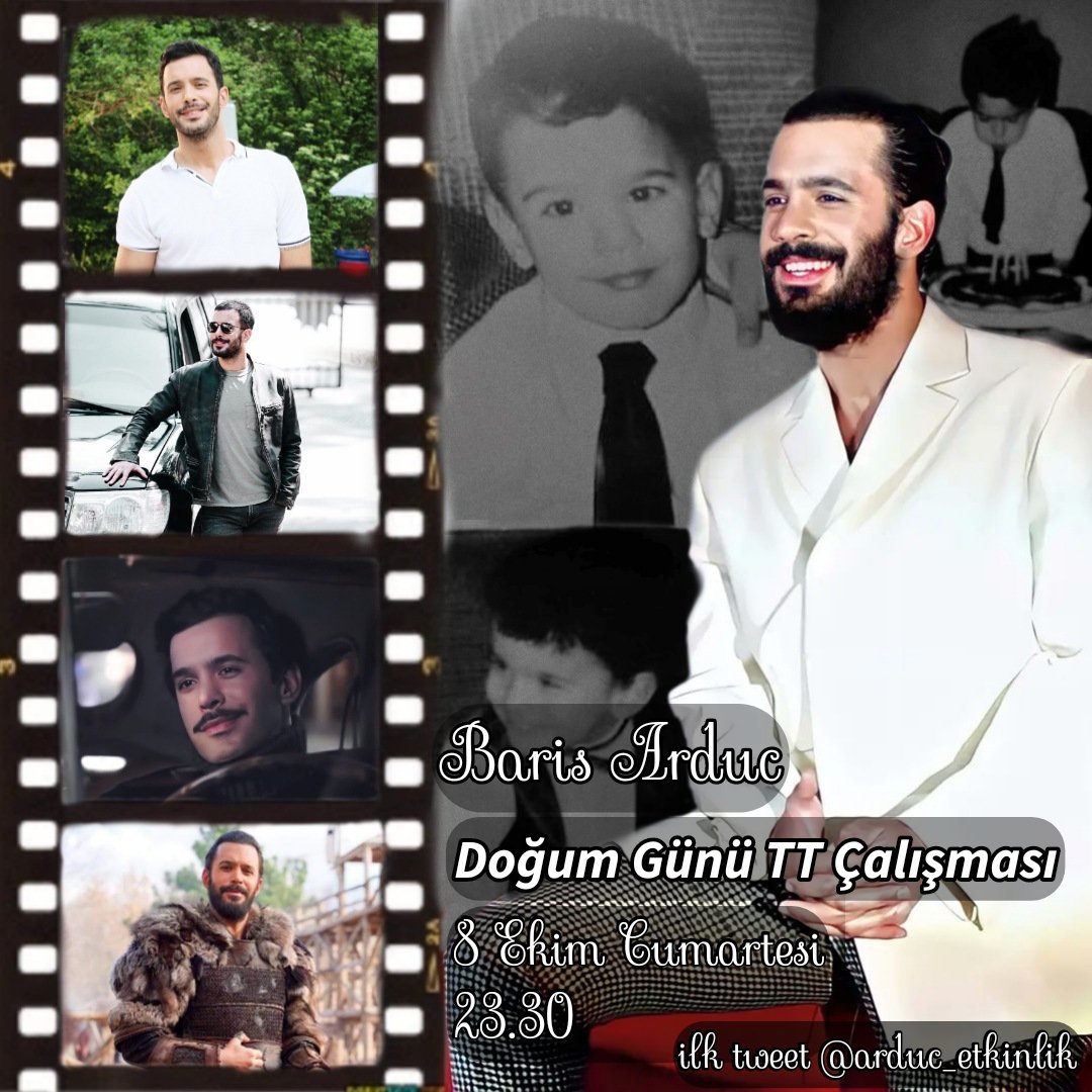 📣 | DUYURU

Barış Arduç’un doğum günü için; 8 Ekim Cumartesi günü, saat 23.30'da TT çalışması yapılacaktır.🎂🎈

📌 İlk tweet bu hesaptan atılacaktır.

Desteklerinizi bekliyoruz.❤️

#BarışArduç