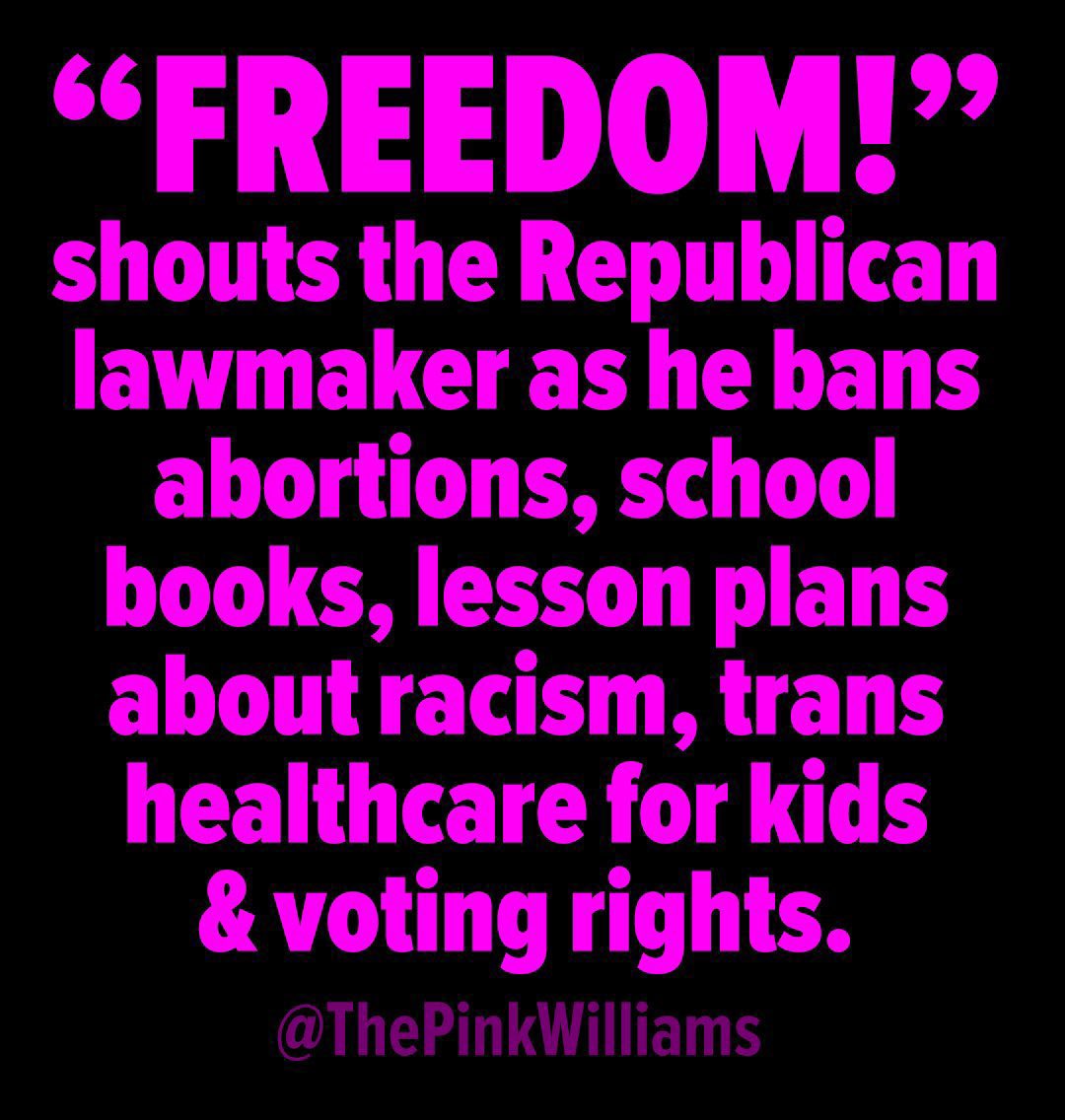 ZemanLynnZ's tweet photo. @RepBurgessOwens @HouseGOP @GiannoCaldwell #CommitmentToFascism #CommitmentToFascism #CommitmentToFascism #CommitmentToFascism #CommitmentToFascism

#CommitmentToFascism #CommitmentToFascism #CommitmentToFascism #CommitmentToFascism #CommitmentToFascism

@HouseGOP @GOP @SenateGOP #GOP #GOPBetrayedAmericans #GOPWarOnWomen https://t.co/UvFvgYnuRX