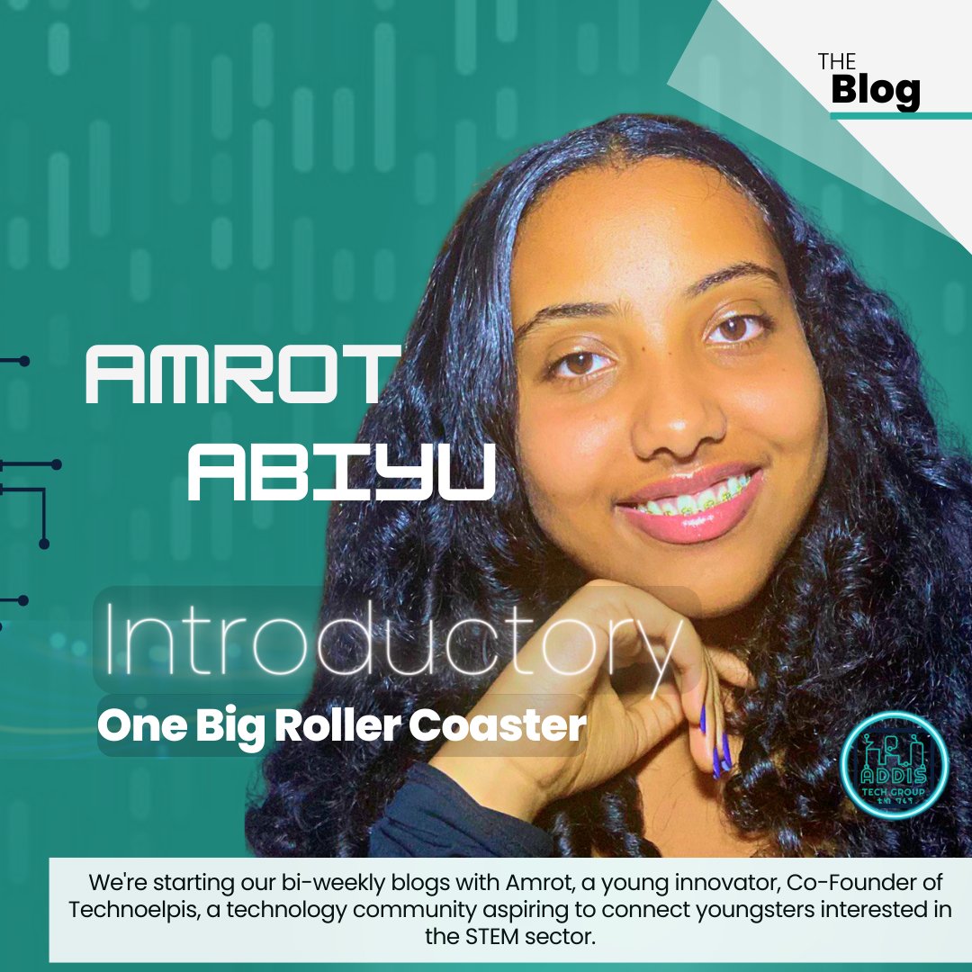 Amrot will be featured on our blog bi-weekly, where she will share her views on various STEM-related topics and share some of her own experiences. 
Visit our website to read her blog.👇 
addispcb.com/blog/ 

#addis_tech_group #STEM #Ethiopia