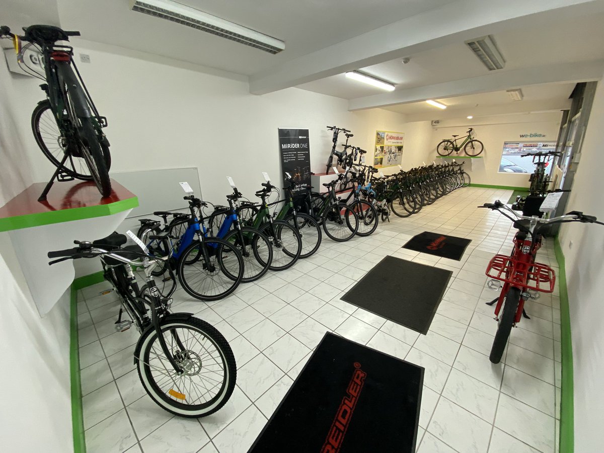 Great to have a fully stocked E-bike showroom again with lots of exciting choice. Call up to Blarney Street or give us a ring any time. There’s got to be one here for you! #Cork #commute #GetToWorkOnTime #ebikes #cycling