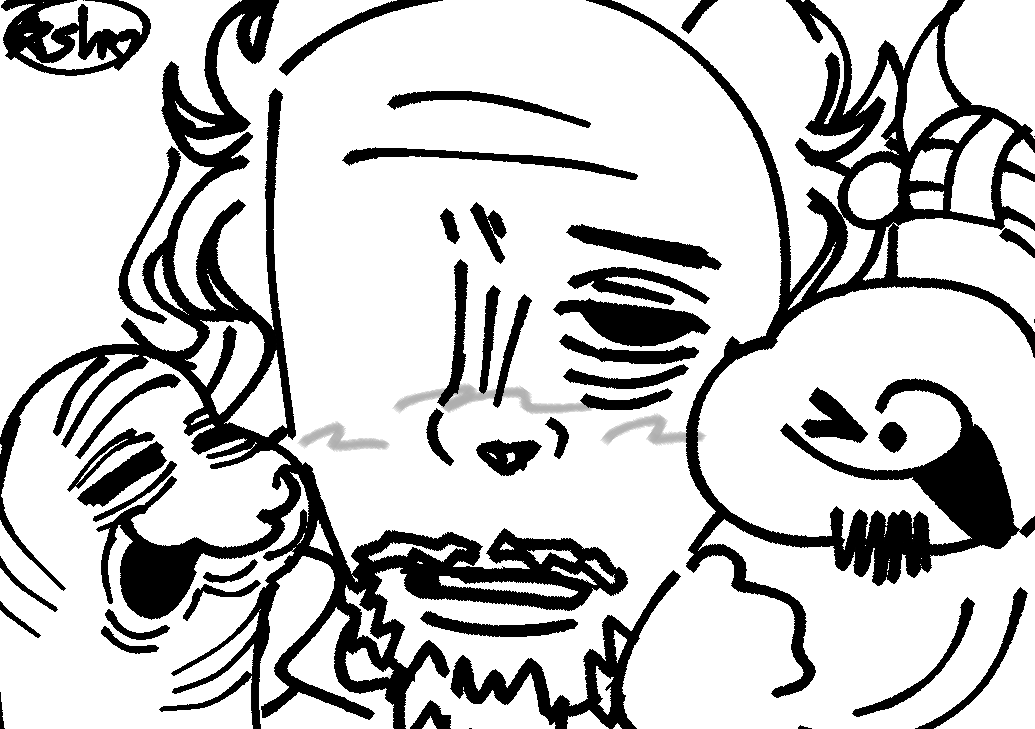 Day 17: 
Look they're hanging out with Bulk Bogan!!