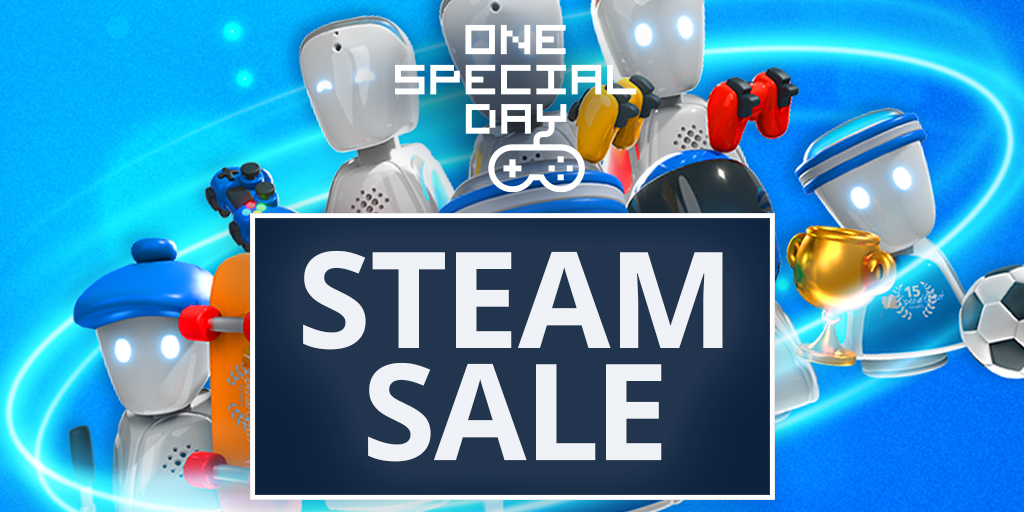 Buy, play, donate! The #OneSpecialDay Steam Sale starts today and runs until Monday 10 October! All the featured titles are donating some or all proceeds from this sale to SpecialEffect and we’re so grateful to all our incredible partners 💙 store.steampowered.com/curator/406920…