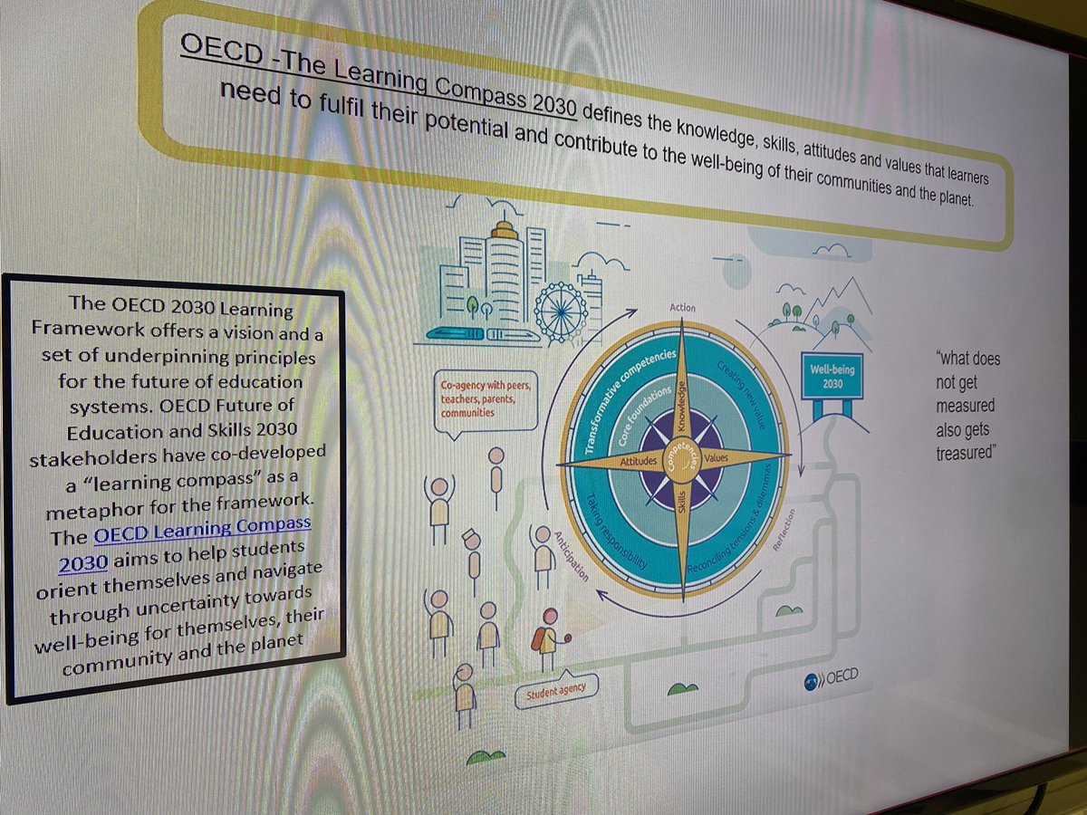 Great to be undertaking our fourth parent information evening! Miss Clarke currently discussing our Dual Curriculum model underpinned by the <a href="/OECDEduSkills/">OECD Education</a> learning compass!