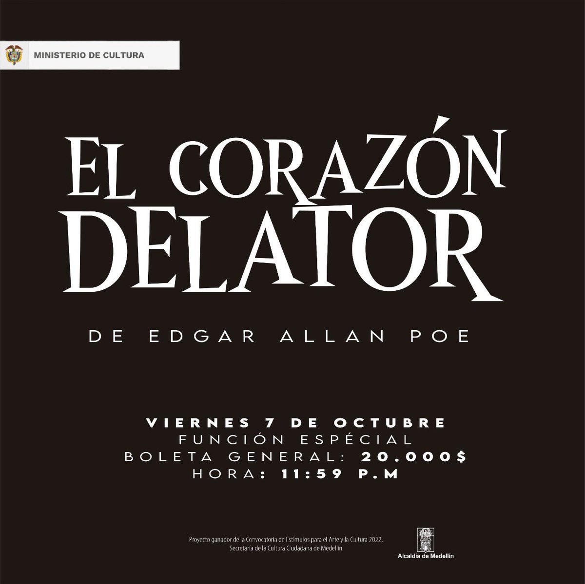 Y las sombras no lograron ocultar el misterio que dejó el terror de sus letras. !73 años sin Edgar Allan Poe
