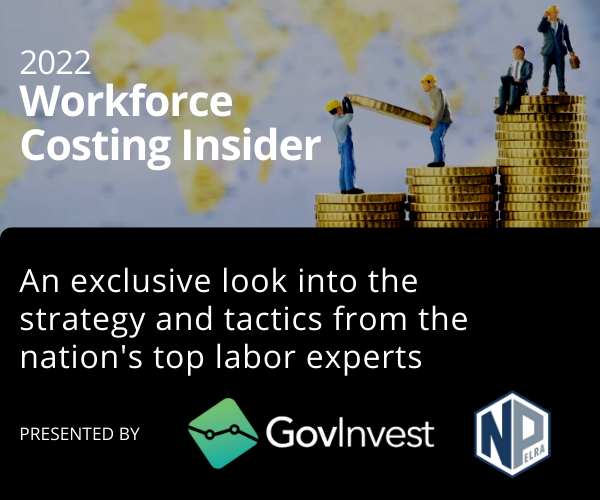 GovInvestInc's tweet photo. The Oct. 27th Workforce Costing Insider registration is open! This free, virtual event features industry-leading labor and negotiation experts who will dive deep into topics including retention, recruiting, compensation benchmarking, and more. 👉 https://t.co/MJ79YA9dcT https://t.co/9GDUcwugCM