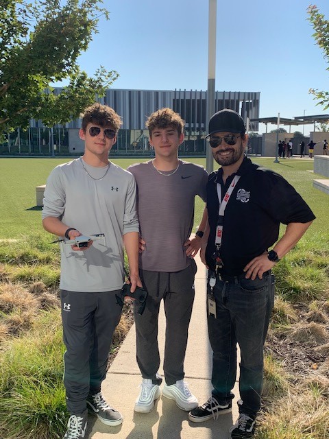 CATLCrowleyISD's tweet photo. Beautiful day to be outside at C-ATL working with unmanned vehicles!  #CrowleyPrideUnified

@CrowleyISD   @BRJCTE https://t.co/ZH72l5x5CY
