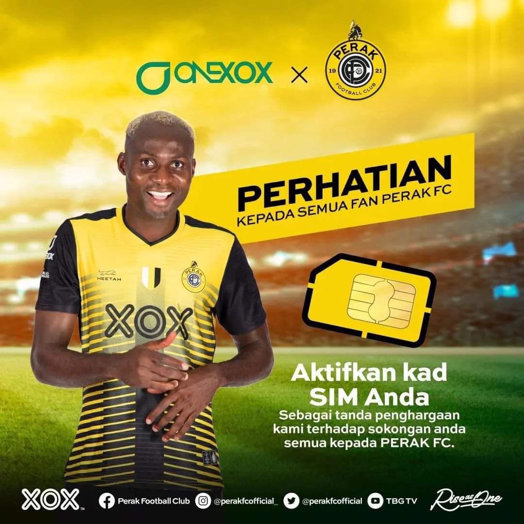onextelco's tweet photo. Cara² utk mendaftar :

1. Klik link https://t.co/vxKcp52Hr7

2. Klik Sign Up Now / Switch Now (ada button bwh gmbr "ONEXOX BLACK) 

3. Pilih pakej Perak FC Postpaid.

4. Isi maklumat yg diperlukan. 

5. Buat pembayaran. 

6. Selesai. Simkad akan dipos.

#perakfc2022
#xox #onexox https://t.co/AV7uO1Xjkc