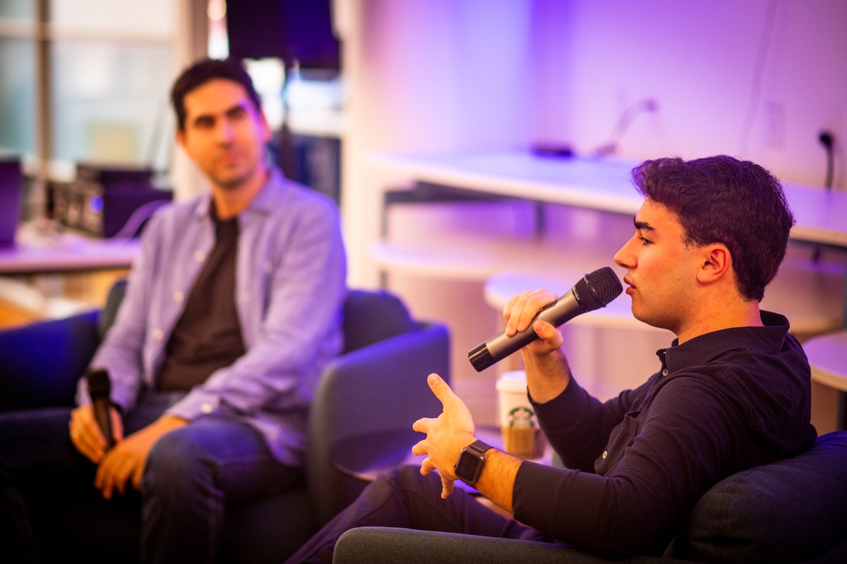 General Catalyst (@generalcatalyst) on Twitter photo What's a key consideration when building for Gen Z?
"Many try to invent new behavior & graphs instead of augmenting existing ones. At Saturn, we build on top of an existing course graph." -Dylan Diamond (CEO @JoinSaturn) in conversation w/ <a href="/bonatsos/">Niko Bonatsos</a> at a <a href="/FastCompany/">Fast Company</a> Fast Track. What's a key consideration when building for Gen Z?
"Many try to invent new behavior & graphs instead of augmenting existing ones. At Saturn, we build on top of an existing course graph." -Dylan Diamond (CEO @JoinSaturn) in conversation w/ <a href="/bonatsos/">Niko Bonatsos</a> at a <a href="/FastCompany/">Fast Company</a> Fast Track.