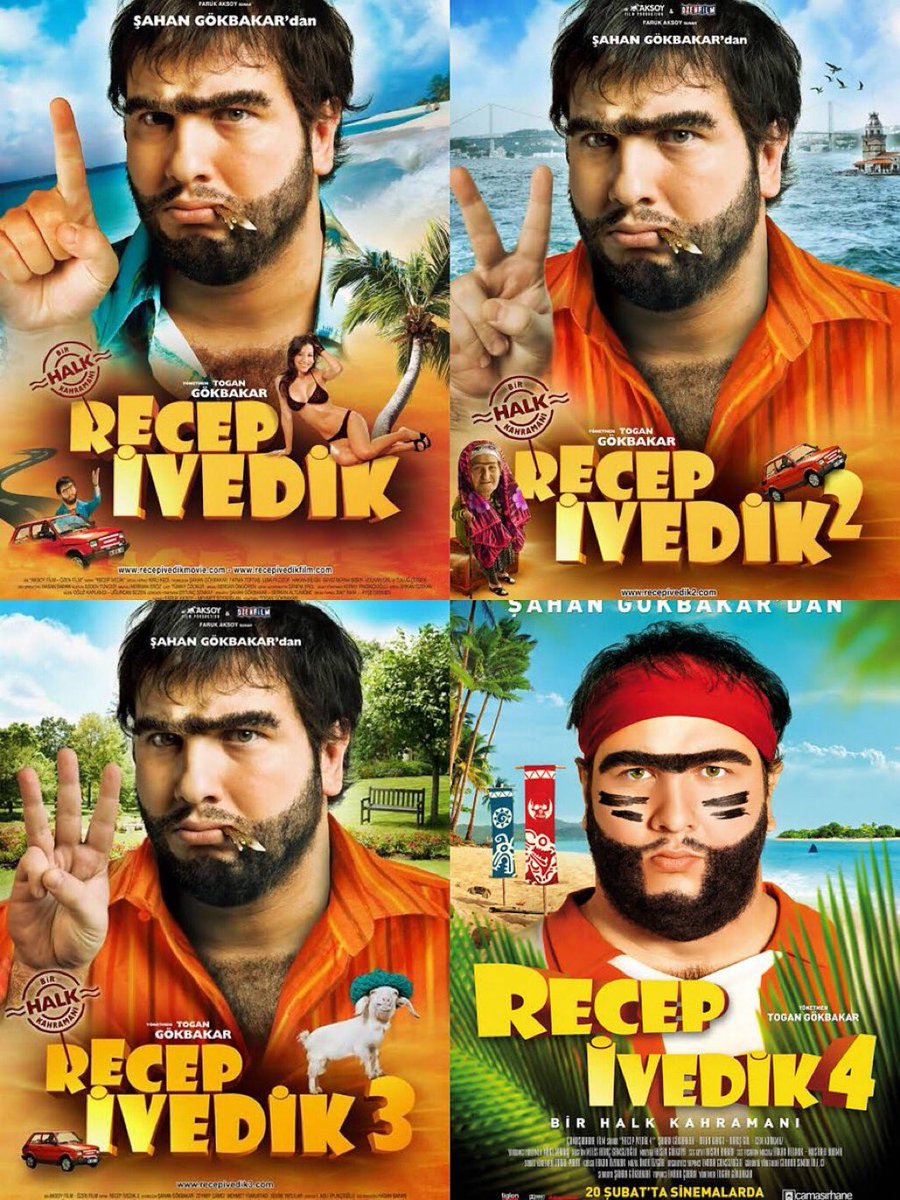 moviegolds's tweet image. Şahan Gökbakar ilk 3 filmde eliyle gösterdiği film sayılarını 4. filmde göstermemiştir. Çünkü 4. filmin işareti Rabia'yı temsil ettiğinden bunu tercih etmemiştir.