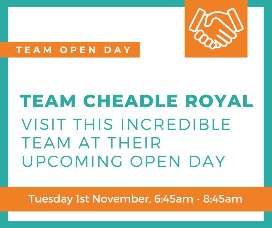 NetworkinUk's tweet photo. The fantastic Advocates at #TeamCheadleRoyal would like to invite you to their Open Day. Everyone is welcome visit this incredible team at Cheadle Golf Club from 6.45am on 1 November.

Register now for your place 👇https://t.co/GbnCI0RGrh https://t.co/GtLPirVMAq