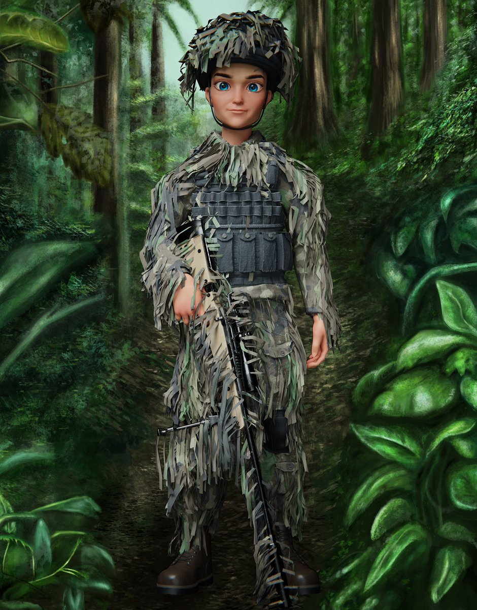 Introducing the Ghillie Sniper 1/1 🌳

Deep in the roots of the jungle lurks a warrior. Unmatched in patience and precision, it is said no soul makes it through the terrain alive.. 🥷

Dropping 5 Gold WL’s, RT for a chance to win!

#ss3d #NFTGiveaways #Solana