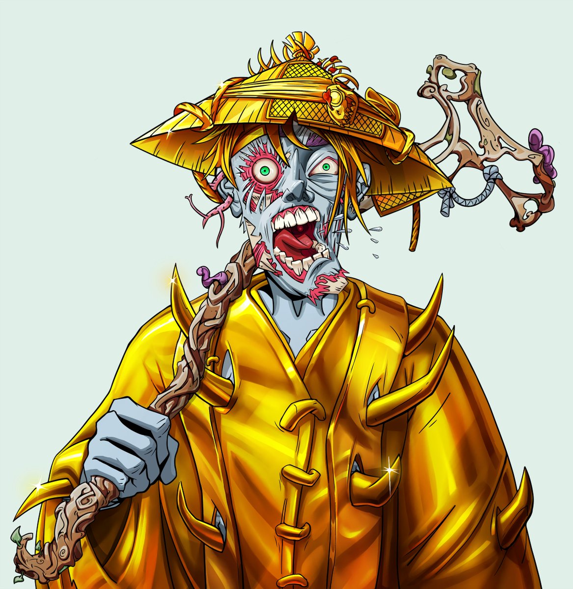 Just bought a <a href="/DegenDojoNFT/">Degen Dojo NFT {⛩️}</a>, instantly descended (mutated) that is just under 10X the value of the floor  - LONGLIVETHEDOJO