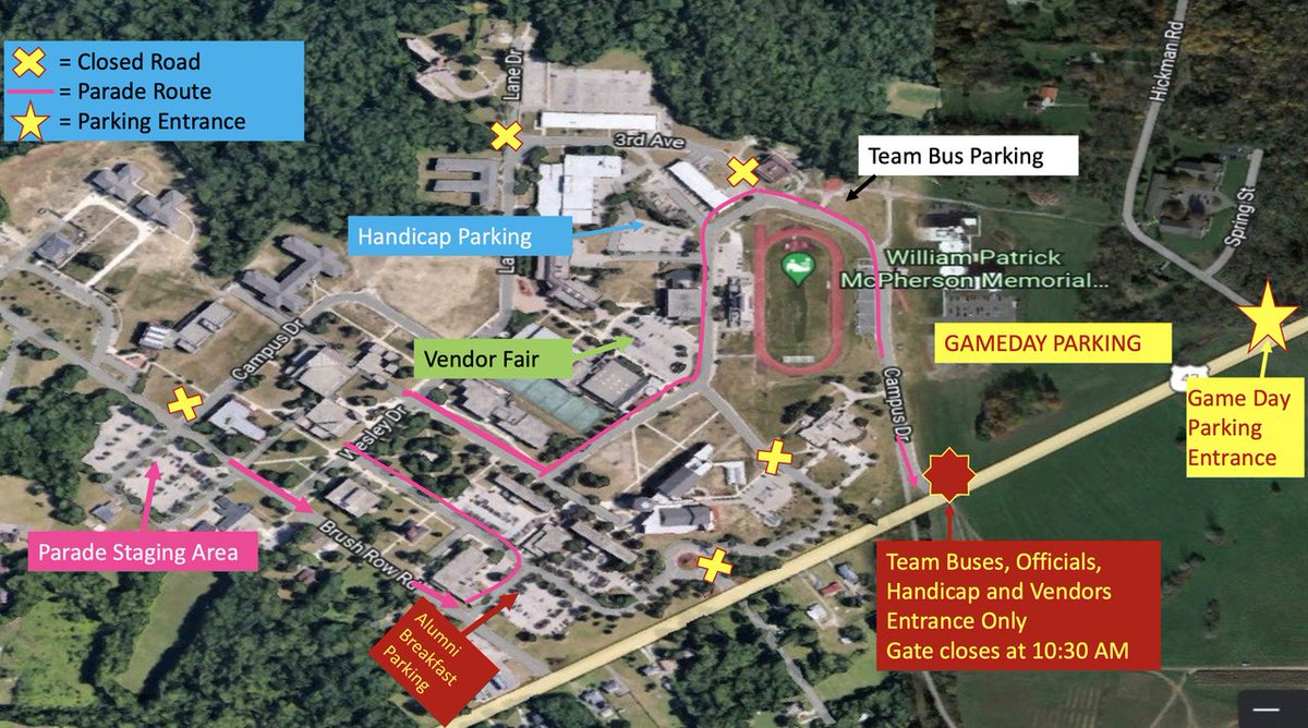 CentralState87's tweet photo. Happy Homecoming! Please make sure to check out our game day parking map and more! #CentralState87 #CSUHC2K22 #InnovationIsInOurDNA #FGFCFS https://t.co/OBrwVEuHmg