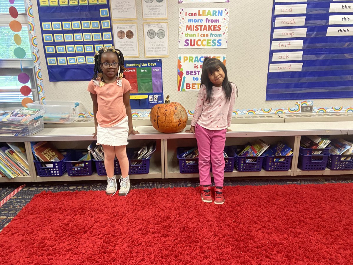 Day 52. We are ready for pumpkin smash tomorrow! ⁦<a href="/RobeyRockets/">Robey Elementary</a>⁩ #wearewaynne
