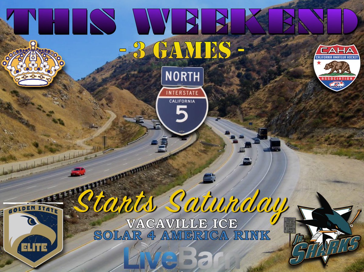 JrKings16AAA's tweet image. CAHA Northern swing this weekend!! 3 games. Golden State Elite Eagles and San Jose Jr Sharks. Starts Saturday. #GKG @JrKings06 @LiveBarn @hockeymaps