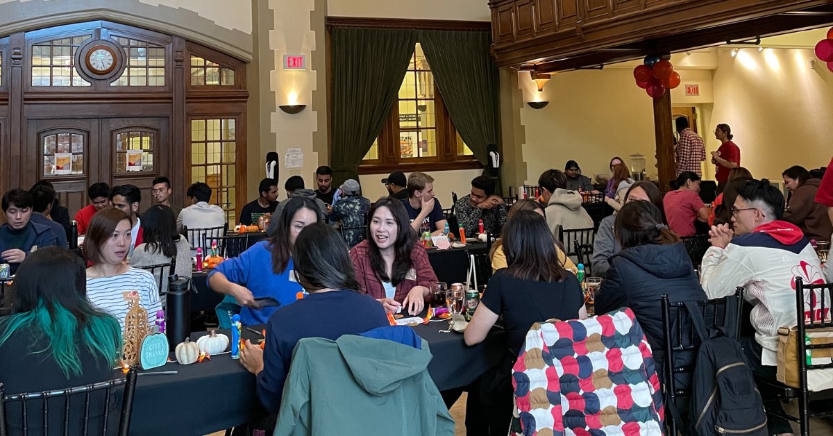 SaitsaLife's tweet photo. Thanksgiving came early for our friends at SAIT Residence! π¦π₯§
We hope you enjoyed the Friendsgiving event. π
#thanksgiving #saitsa #sait https://t.co/UIY1MwPUVj