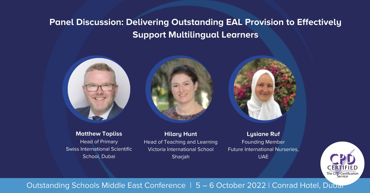 Had a great time today discussing multilingual learners, #EAL and emphasising that every #teacher is a teacher of language.  Thanks @OutstandingSchools for inviting me to speak, and to <a href="/leisagrace/">Leisa Grace Wilson</a> for her fantastic chairing of the Teaching and Learning Stream