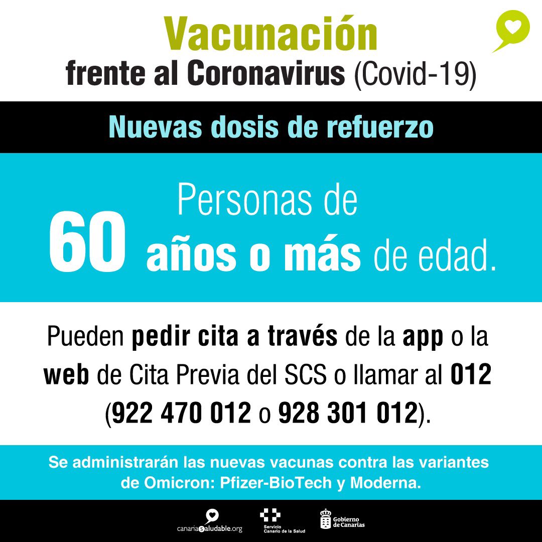 prbego1's tweet photo. 📣Las vacunas son seguras y eficaces
📣las nuevas vacunas multivalentes (Original/Ómicron), pueden potenciar y ampliar la respuesta inmune y por consiguiente la protección frente a todas las manifestaciones clínicas del COVID-19

Te esperamos! Y sigue el 🧵 https://t.co/gzo8IXS4gg
