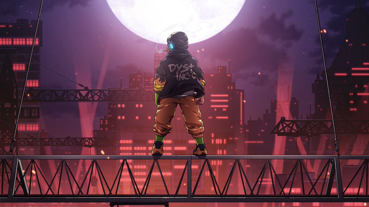 Start of a new adventure. 

Dysto city is a bustling metropolis full of tales and this one has just begun.