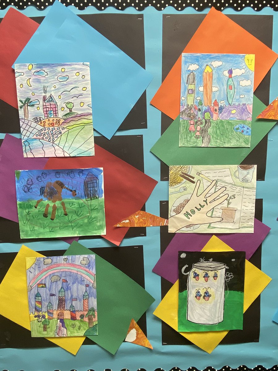 ASD_1Excellence's tweet photo. Artwork created by Mrs. Bardo’s students at @PMESMustangs is now on display at our district office! #A1Excellence #ElevateA1 #Choosethe1 https://t.co/MPTg7risd3