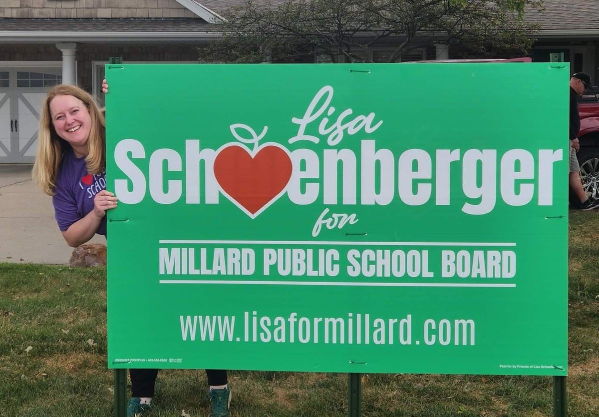 Maybe someone should've taken a 2nd look at this design... I mean, I'd vote for Schart-enberger! #Millard #signfail #millardPS