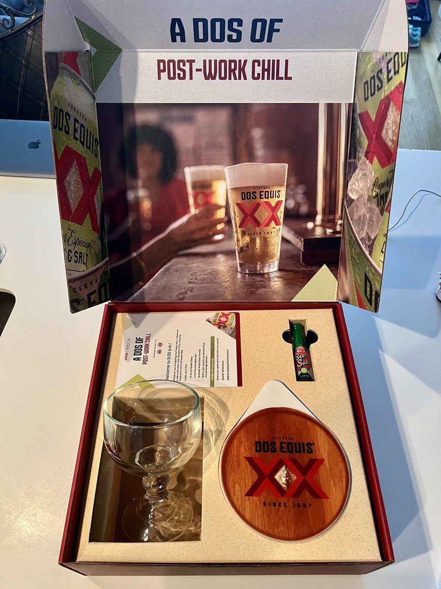 bsands51's tweet image. S/o to @DosEquis @Eater for the dos of post-work chill box! 🙏🏼🍋🍹 #boxd #adosofpostworkchill