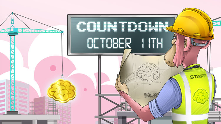IQofficial's tweet photo. The world's largest crypto encyclopedia is coming to the #Ethereum ecosystem on October 11th with a brand new site running on #Polygon!! https://t.co/keSWhlV3Ys